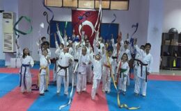 Kemer Belediyesi Karate Takımı kuşak atladı