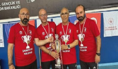 Nilüfer BUGES namağlup şampiyon